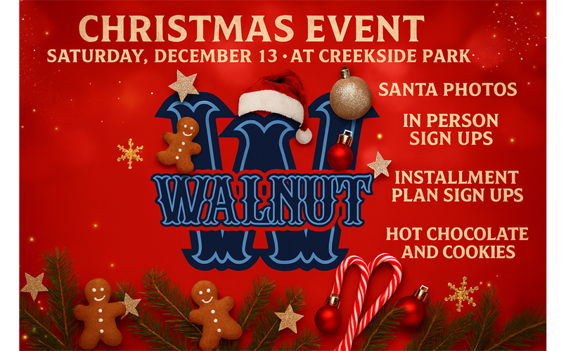 Walnut Pony Christmas Event 8:00 AM - 9:00 AM