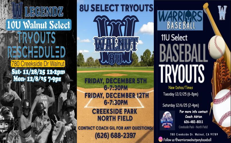Select Tryouts