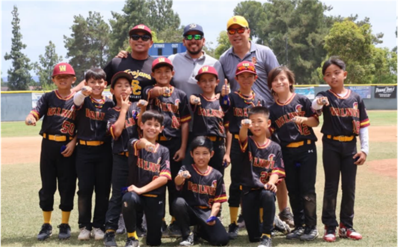 Walnut Mustang Division Champions - USC Trojans